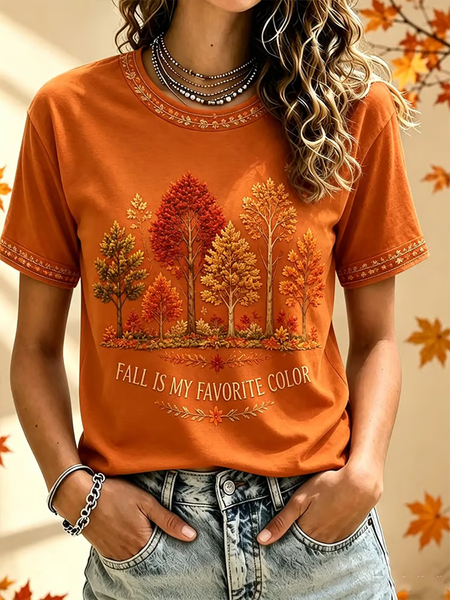 Women Text Letters Short Sleeve Tee T-shirt Crew Neck Printing Casual Graphic Tee Summer Top