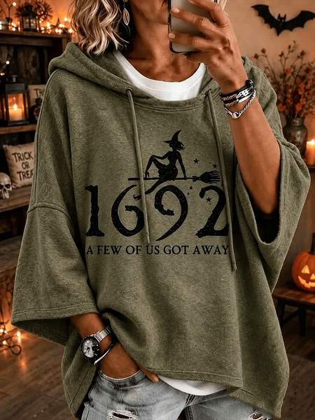 Casual Text Letters Hoodie Half Sleeve Hoodie