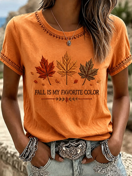Women Text Letters Short Sleeve Tee T-shirt Crew Neck Printing Casual Summer Top
