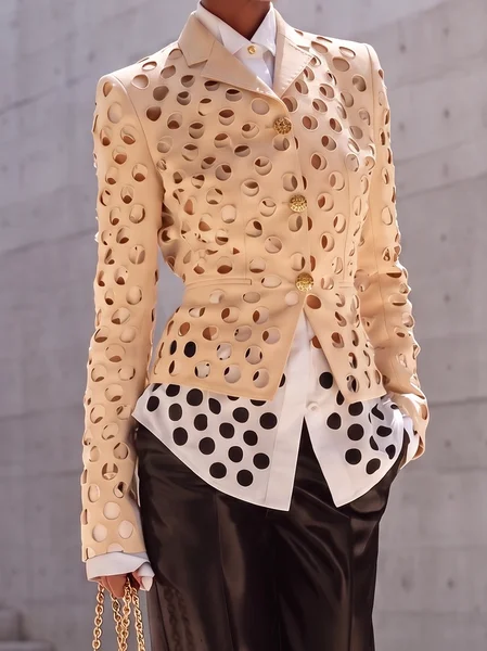 Urban Devore Plain Shawl Collar Blazer