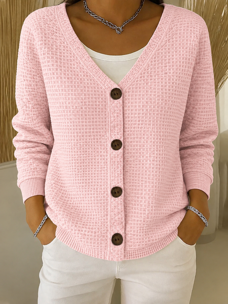 Women Abstract Long Sleeve Comfy Casual Printing Cardigan