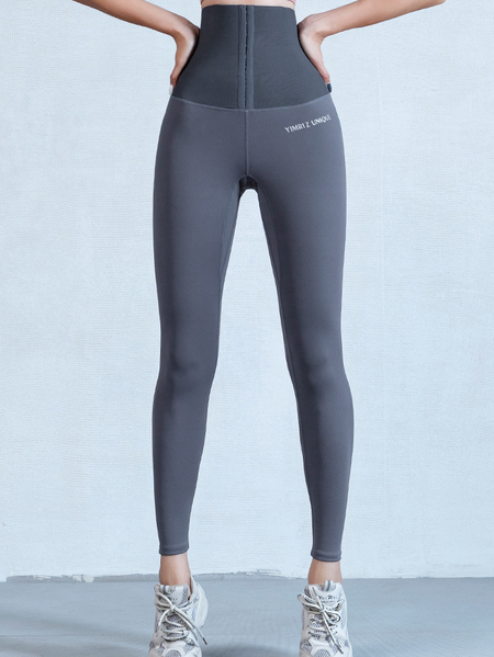 Sports Buckle Yoga Pants