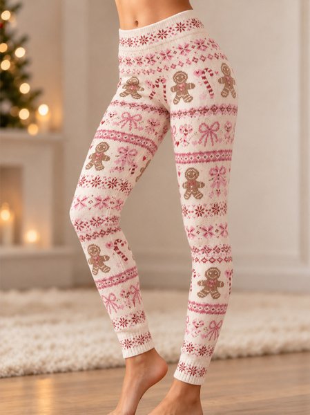 Women Christmas Casual All Season Long Leggings