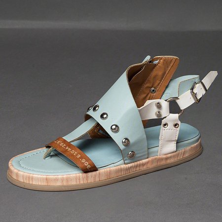 

Women Artificial leather Platform Shoes, Light gray, Sandals