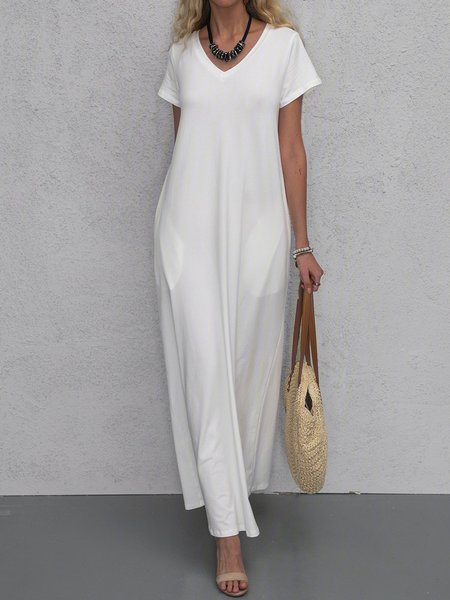 

Abito di Cotone, Bianco, Dresses