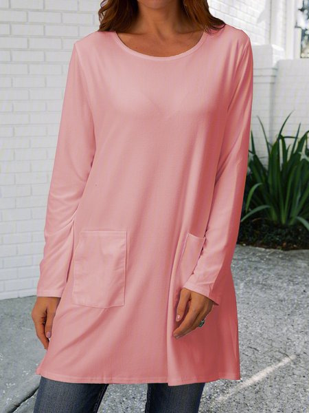 

Cotton-Blend Tops, Pink, Tunics