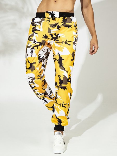 

Pants, Yellow, Men's pants