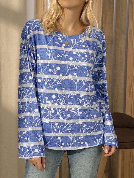 

Blue Vintage Tops, Long sleeve tops