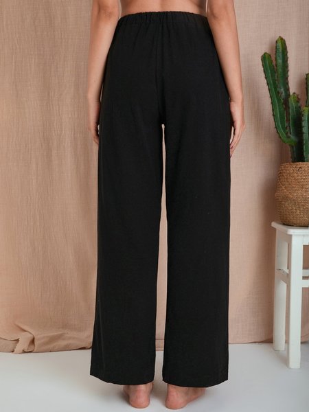 

Black Shift Casual Pants, Pants