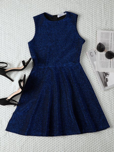 

Blu Tc Sera Girocollo Abito, Mini Dresses