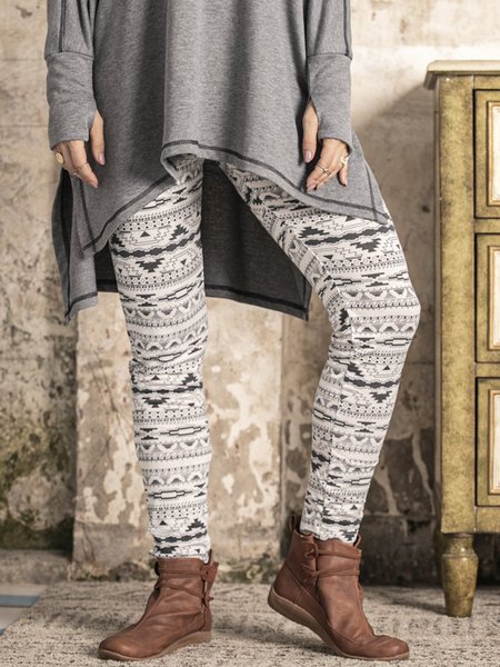 

knitted Abstract Pants, Light gray, Auto-Clearance