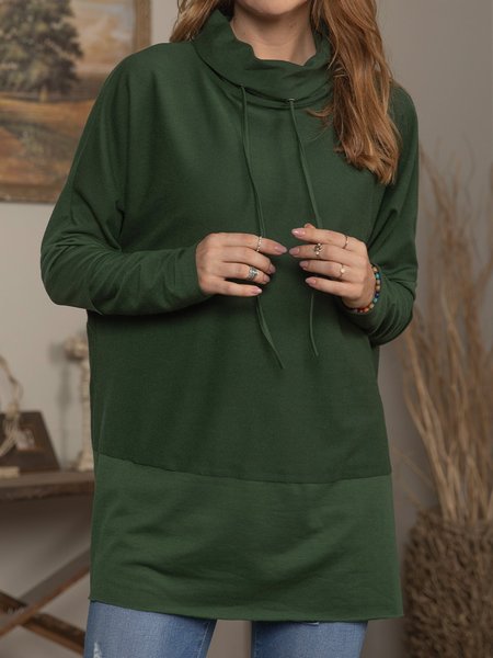 

Green Cotton Vintage Sweatshirt, Hoodies&Sweatshirts