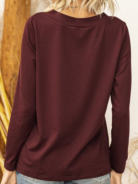 

Wine Red Knitted Top, Designers