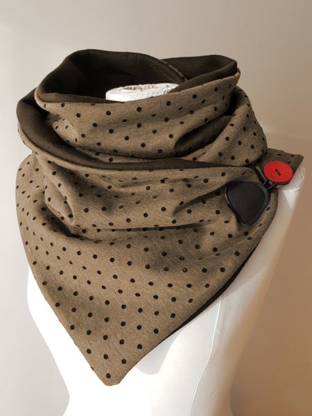 

Casual Warm Scarf, Khaki, Echarpe