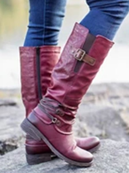 

Casual Boots, Red, Boots