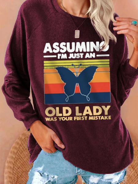 

Animal Long Sleeve Vintage Shift Shirts & Tops, Wine red, Tops