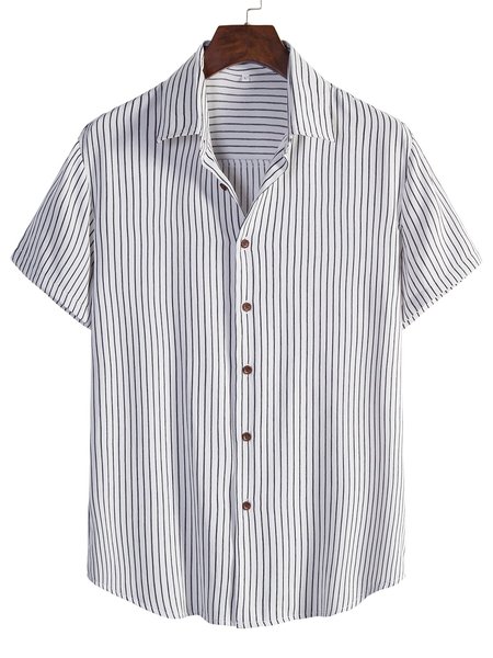 

Men's Cotton-Blend Vintage Shirts, Black, Winter Clearance