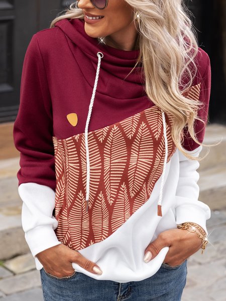 

Wine Red Long Sleeve Vintage Sweatshirt, Hoodies & Sweatshirts