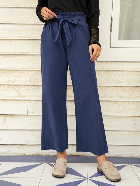 

Casuale Vintage Pantaloni, Blu marino, Pants