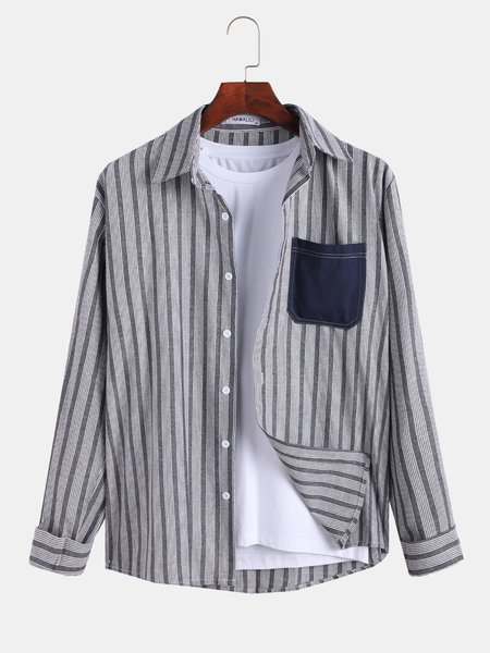 

Cotton Shirts & Tops, Gray, Men's shirts