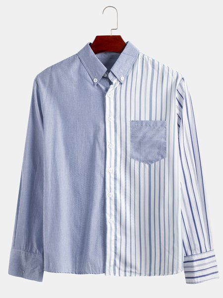 

Cotton Shirts & Tops, As picture, Men's Floral shirt