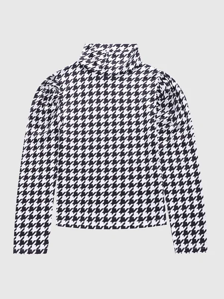 

Basics Stand Collar T-shirt, Black, Tees