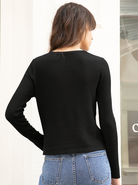 

Long Sleeve Holiday Cardigan, Black, Cardigans