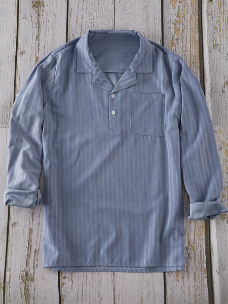 

Casual Shirt Collar Shirts & Tops, Blue, Men's shirts