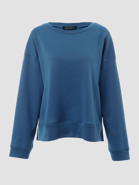 

Casual Shift Crew Neck Sweatshirt, Navy blue, Hoodies & Sweatshirts