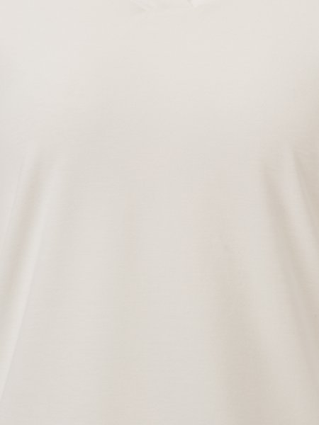 

Casual Shift Cotton Tops, White, Tops