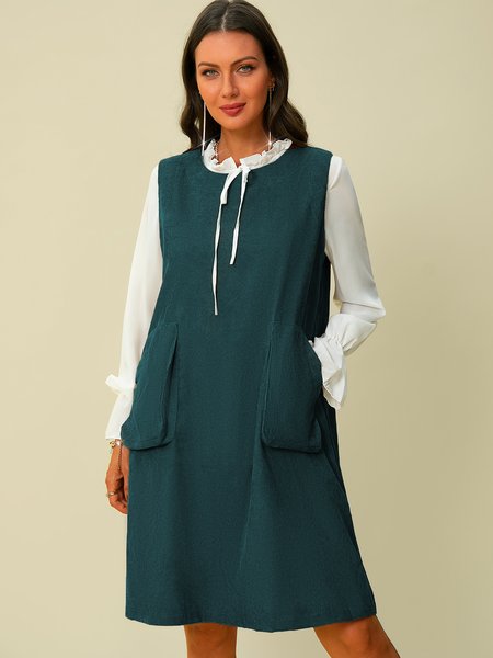 

Casual Dresses, Darkgreen, Midi Dresses