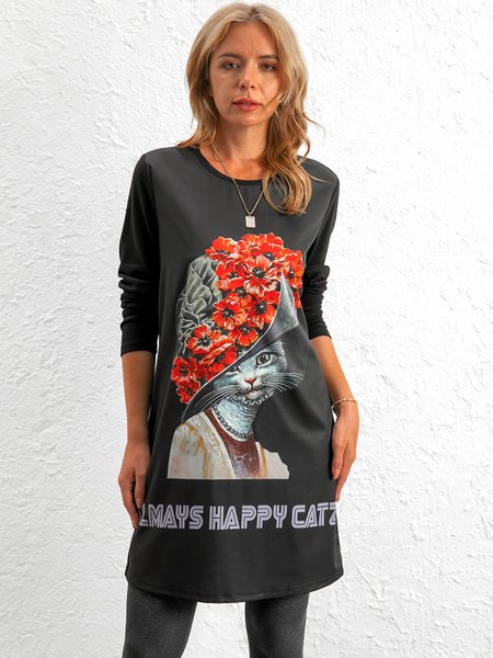 

Loosen Vacation Dresses, Black, Dresses