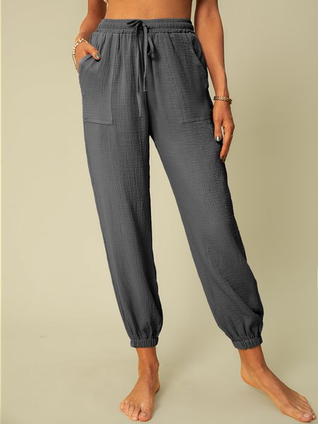 

Shift Plain Pants, Deep gray, Pants