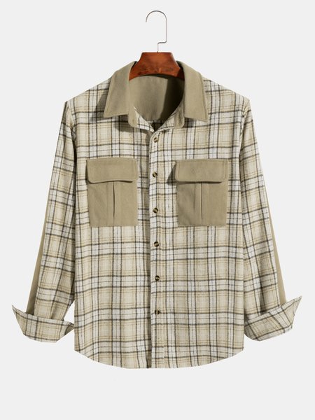

Linen Shirts & Tops, As picture, Men's shirts