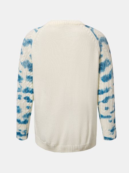 

Holiday Sweater, White, Men's Sweater