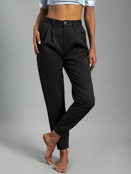 

casual pants, Black, Pants