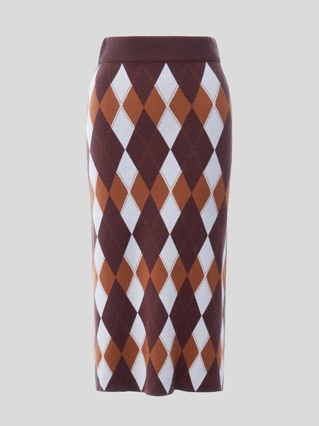 

Vacation Midi Skirt, Deep brown, Midi Skirts