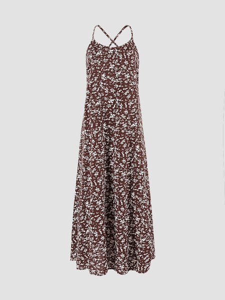 

Vintage Floral Casual Dresses, Black, Floral Dresses