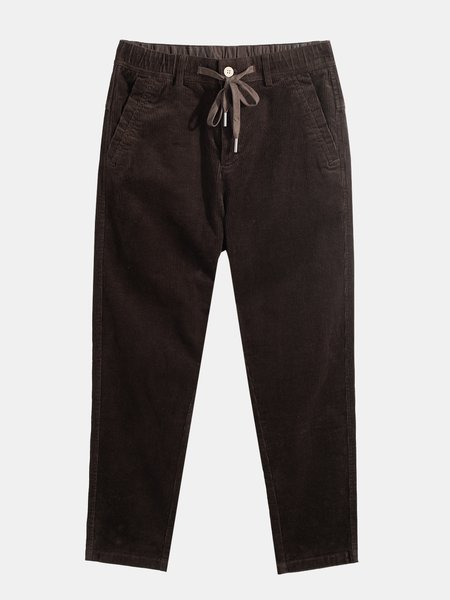 

Corduroy Pants, As picture, Bottoms