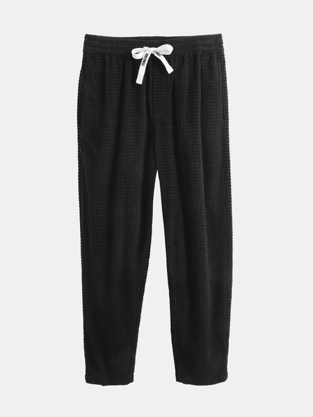 

Cotton Pants, Black, Men's pants