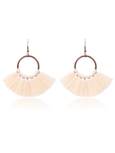 

Earrings, White, Earrings