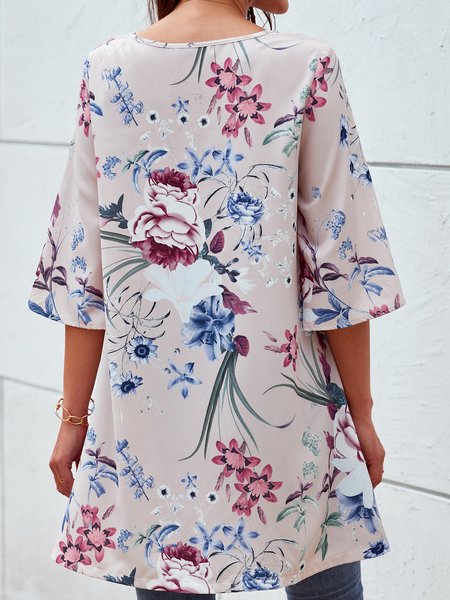 

Casual Long Sleeve Tops, As picture, Long sleeve tops