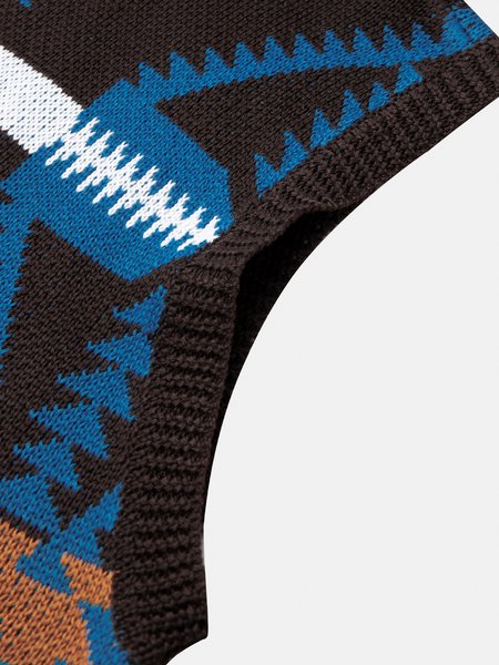 

Cotton-Blend Sweater, Multicolor, Men's Sweater