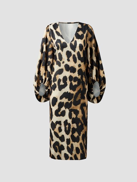 

Vintage Leopard Casual Dresses, Casual Dresses