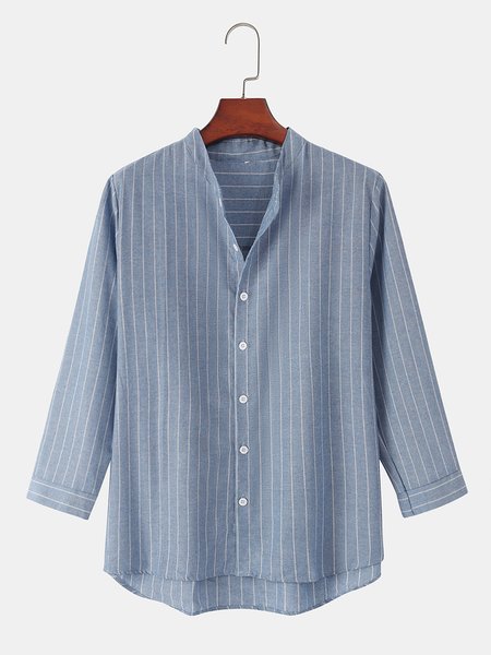 

Vintage Striped Shirts & Tops, Blue, Men's shirts