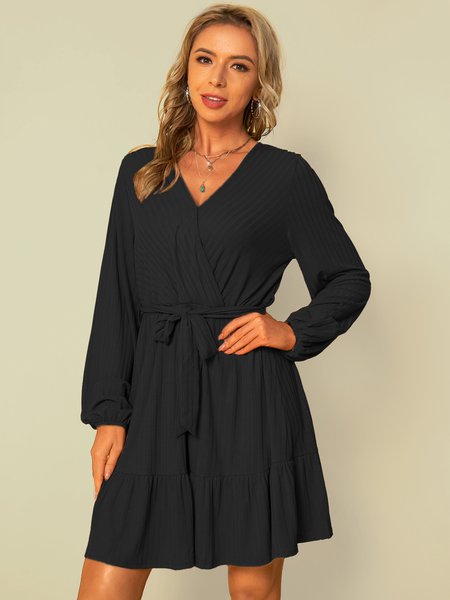 

Long Sleeve Holiday Dresses, Black, Dresses