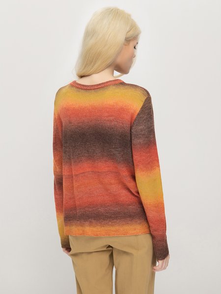 

Casual Round Neck Fall Sweater, As picture, Pullovers