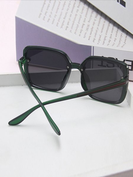 

Square gradient red and green paint Glasses, Sunglasses