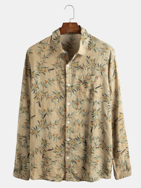 

Shirt Collar Vintage Shirts & Tops, Khaki, Men's shirts