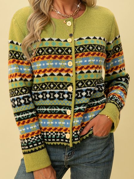 

Long Sleeve Sweater, Olive green, Knitwear & Sweaters